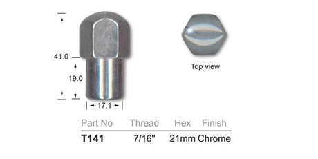 Mag NUts T141-100 - Nice Products | Universal Auto Spares