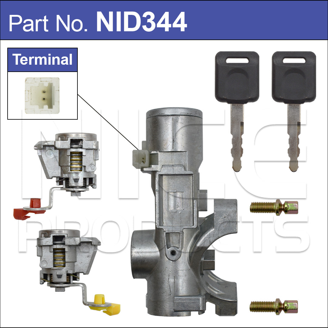 Ignition and Door Lock Set NID344 - Nice Products | Universal Auto Spares