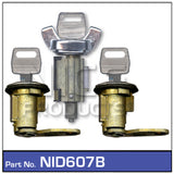Ignition Barrel & Doors NID607B - Nice Products | Universal Auto Spares