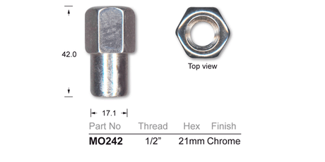Mag Nuts MO242 - Nice Products | Universal Auto Spares