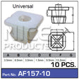 Fasteners Pkt 10 AF157-10 - Nice Products | Universal Auto Spares