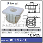 Fasteners Pkt 10 AF157-10 - Nice Products | Universal Auto Spares