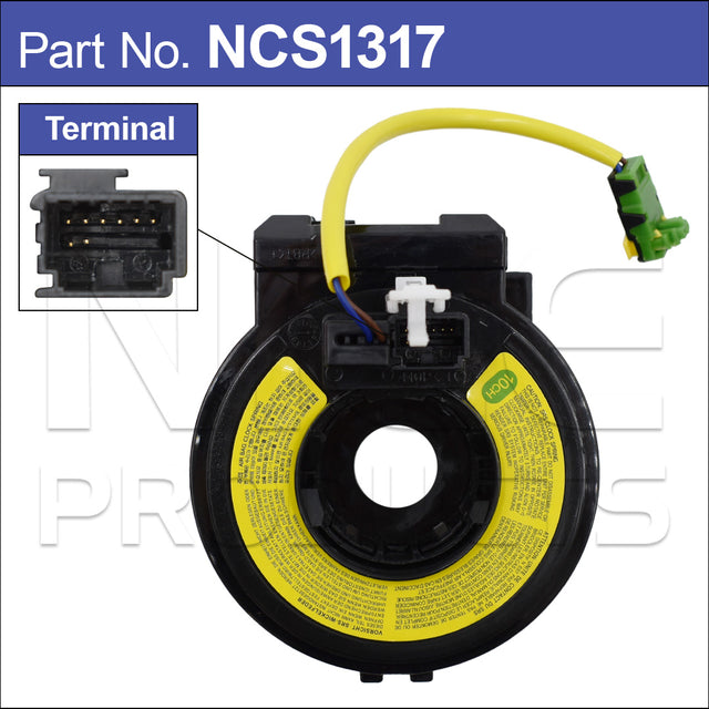 Clock Spring KIA & Hyundai OEM: 93490-1D600 NCS1317 - Nice Products | Universal Auto Spares
