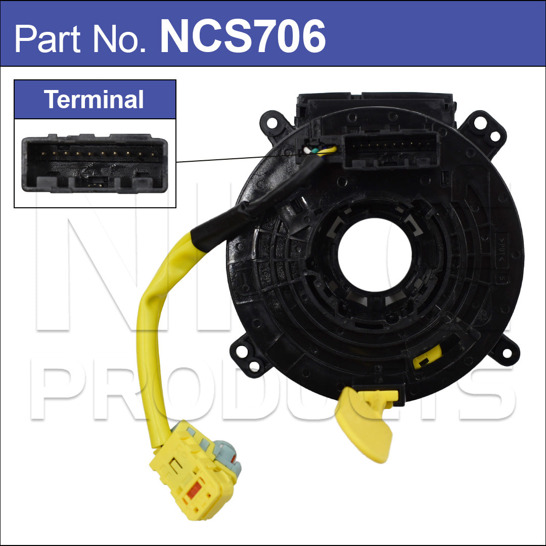Clock Spring OEM: 92284316 NCS706 - Nice Products | Universal Auto Spares