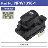 Power Window Switch NPW1310-1 - Nice Products | Universal Auto Spares