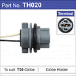 T20 Globe Holder TH020 - Nice Products | Universal Auto Spares
