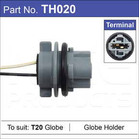 T20 Globe Holder TH020 - Nice Products | Universal Auto Spares