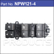 Power Window Switch NPW121-4 - Nice Products | Universal Auto Spares
