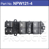 Power Window Switch NPW121-4 - Nice Products | Universal Auto Spares