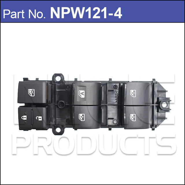 Power Window Switch NPW121-4 - Nice Products | Universal Auto Spares