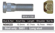 Wheel Stud & Nut NS652D - Nice Products | Universal Auto Spares