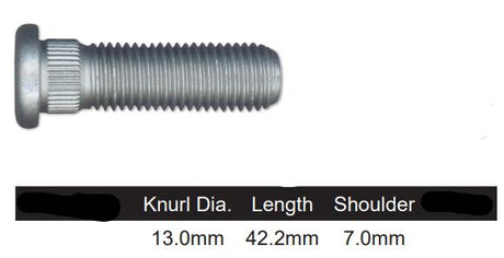 Wheel stud S460 - Nice Products | Universal Auto Spares