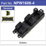 Power Window Switch NPW1606-4 - Nice Products | Universal Auto Spares