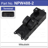 Power Window Switch NPW488-2 - Nice Products | Universal Auto Spares