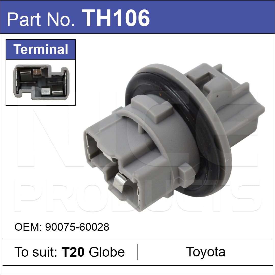 Turn Signal Globe Holder T20 Toyota TH106 - Nice Products | Universal Auto Spares