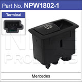 Power Window Switch NPW1802-1 - Nice Products | Universal Auto Spares