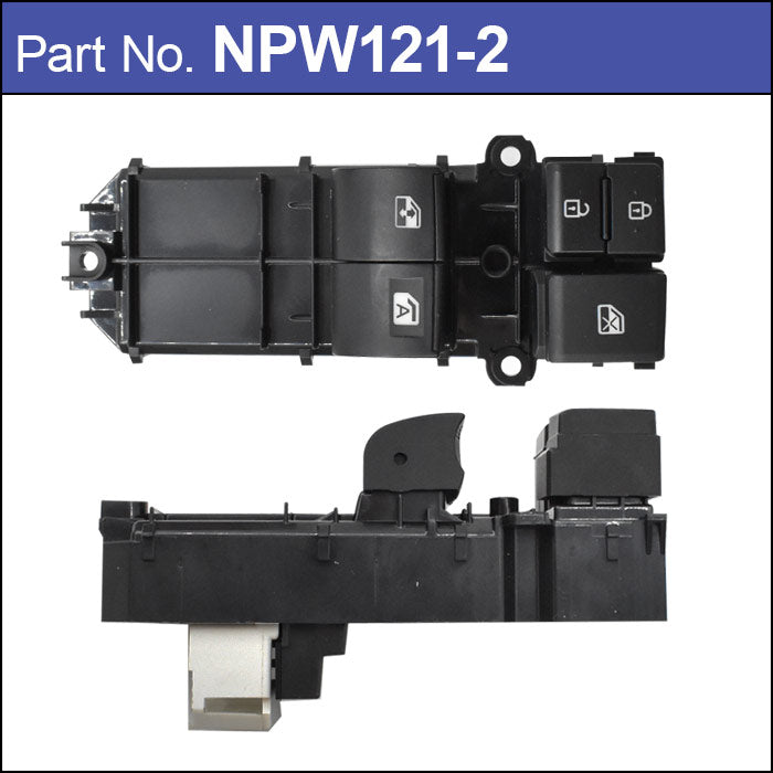 Power Window Switch NPW121-2 - Nice Products | Universal Auto Spares