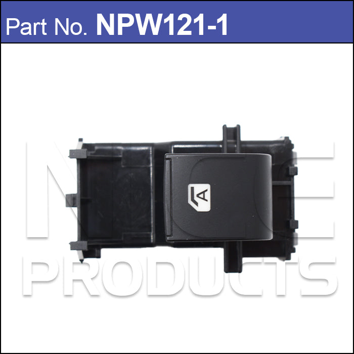 Single Power Window Switch NPW121-1 - Nice Products | Universal Auto Spares