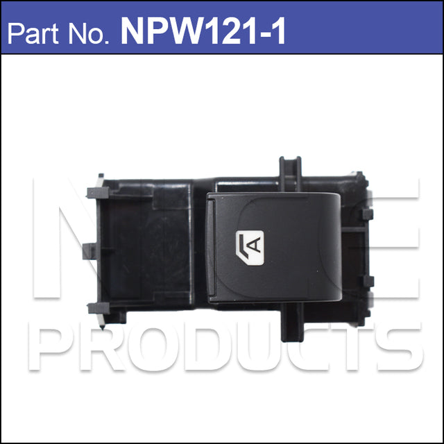 Single Power Window Switch NPW121-1 - Nice Products | Universal Auto Spares