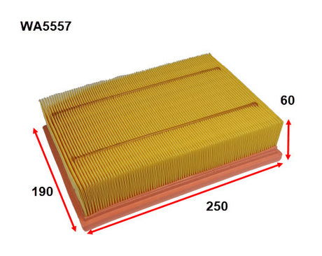 Air Filter Fits MG WA5557 - Wesfil | Universal Auto Spares