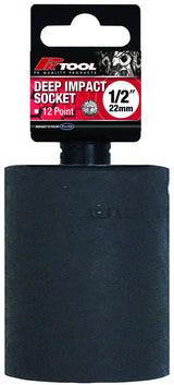 22mm 12PT Metric 1/2” Dr Deep Sockets - PKTool