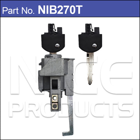 2 Flip Keys With Transponder Chip NIB270T - Nice Products | Universal Auto Spares