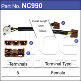 Ignition Switch NC990 - Nice Products | Universal Auto Spares