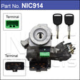 Ignition Assembly NIC914 - Nice Products | Universal Auto Spares