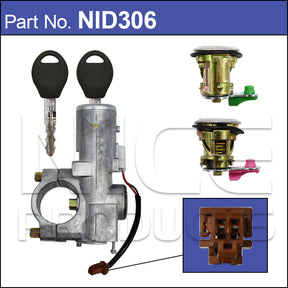 Ignition Lock & Doors NID306 - Nice Products | Universal Auto Spares