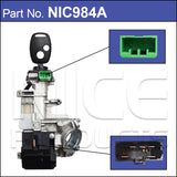 Ignition Assembly Automatic NIC984A - Nice Products | Universal Auto Spares