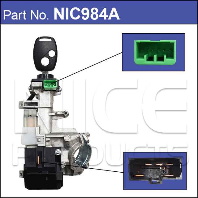 Ignition Assembly Automatic NIC984A - Nice Products | Universal Auto Spares