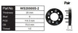 Wheel Spacers (Pair) WS20505S-2 - Nice Products | Universal Auto Spares