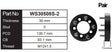 Wheel Spacers (Pair) WS30508S-2 - Nice Products | Universal Auto Spares