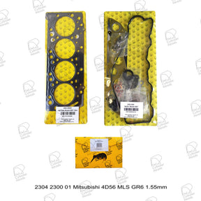Gasket Kit for Mitsubishi 4D56/T 8v MLS GR6 1.55mm 1999 On — 2304230001 — view 1