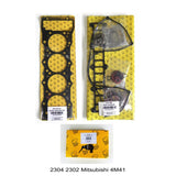 Gasket Kit for Mitsubishi 4M41 NCR Gr4 (HG/HS/HB) Will also suit some CR — 23042302 — view 1
