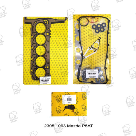 Gasket Kit Mazda P5AT 36.5mm inj seals 11/2012 23051063 - Kiwi Cylinder Heads
