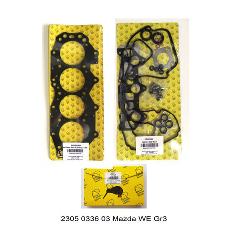 Gasket Kit Mazda WEC/WLC Ford WEAT/WLAT Gr3 2305033603 - Kiwi Cylinder Heads
