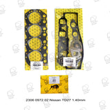 Gasket Kit for Nissan TD27 Up to 10/1995 (S) 1.40mm — 2306097202 — view 1