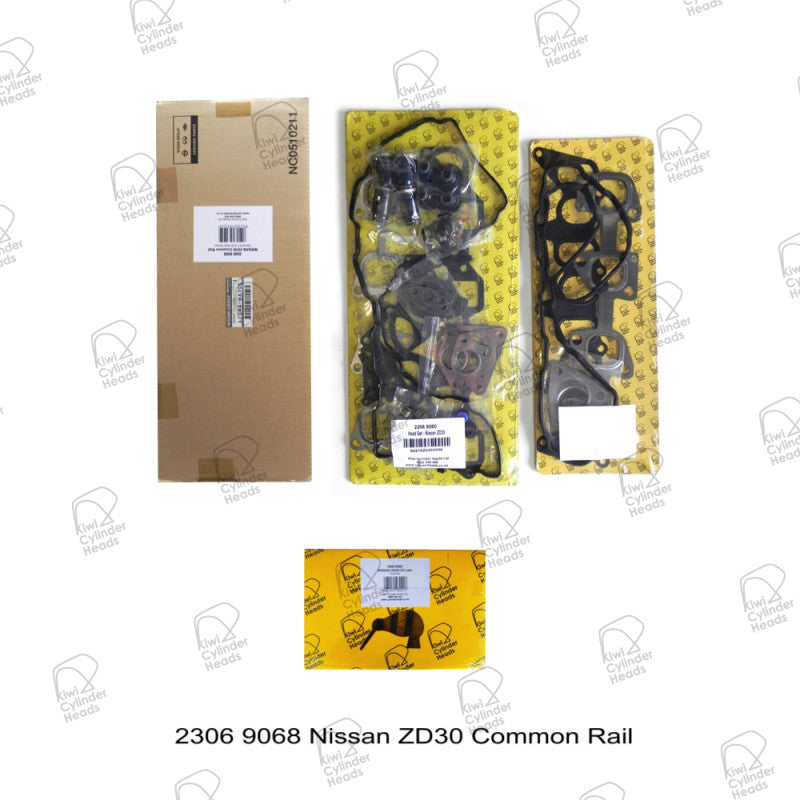 Gasket Kit Nissan ZD30DDTi 2007 on CR Grade 3 0.75mm (HG/HS/HB) 23069068 - Kiwi Cylinder Heads - Head Gaskets & VRS Sets - Kiwi Cylinder Heads