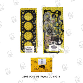 Gasket Kit for Toyota 2L/T/TE 08/88 On -II Gr3 (H/G/ H/S/HB — 2308008503 — view 1