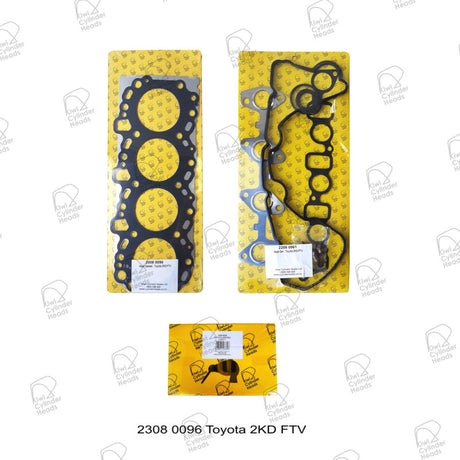 Gasket Kit Toyota 2KD FTV 23080096 - Kiwi Cylinder Heads