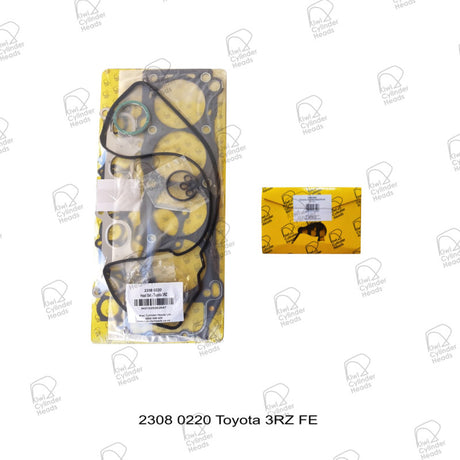 Gasket Kit Toyota 3RZ FE (Round Inlet Ports ) (H/G- H/S- H/B) 23080220 - Kiwi Cylinder Heads