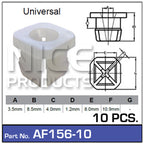 Fasteners Pkt 10 AF156-10 - Nice Products | Universal Auto Spares