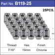 Wheel Nut B119-25 - Nice Products | Universal Auto Spares