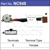 Ignition Switch NC948 - Nice Products | Universal Auto Spares