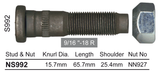 Stud & Nut NS992 - Nice Products | Universal Auto Spares
