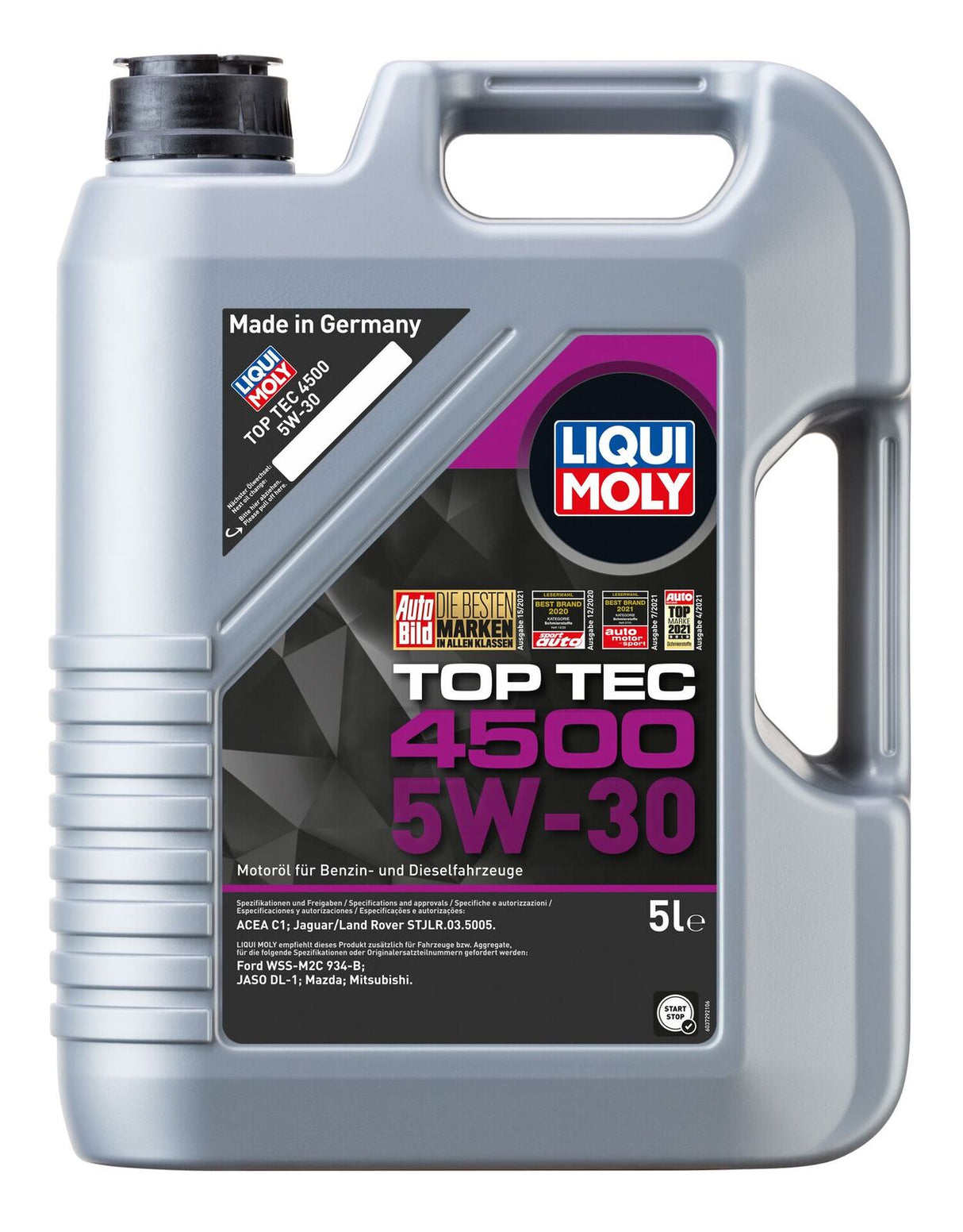 TOP TEC 4500 5W-30 5L - LIQUI MOLY | Universal Auto Spares