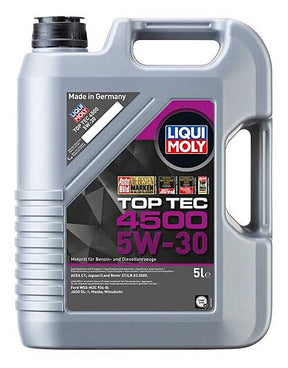 Top Tec 4500 5W-30 Synthetic Technology - LIQUI MOLY | Universal Auto Spares
