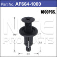 Fasteners Bag 1000 AF664-1000 - Nice Products | Universal Auto Spares