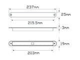 235 Series Recessed Mount 12 Volt Single Blister 235AR12 - LED AutoLamps